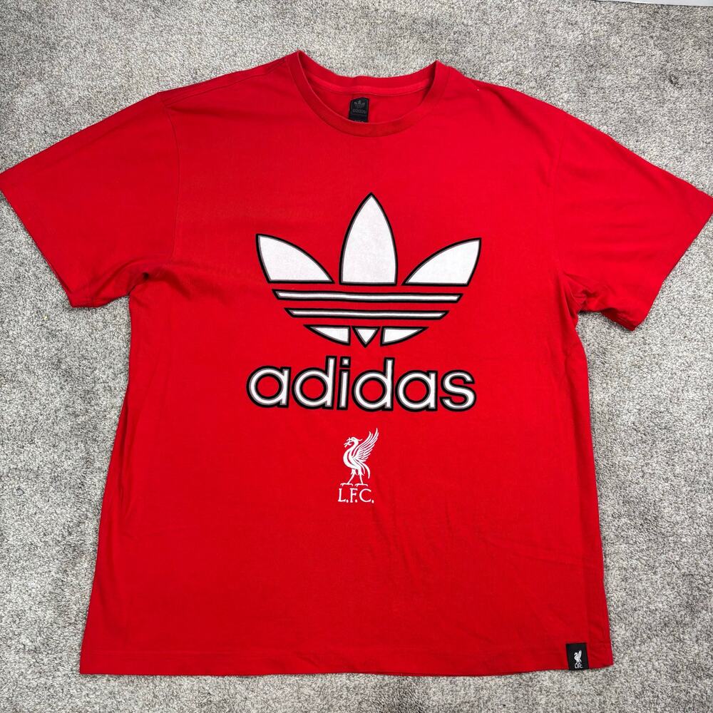 Vintage Adidas Liverpool Football Club T-shirt Men's XL
